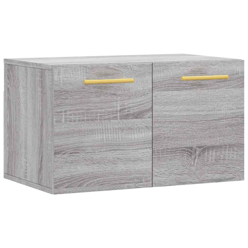 Mobile a Parete Grigio Sonoma 60x36,5x35cm in Legno Multistrato | homemem39