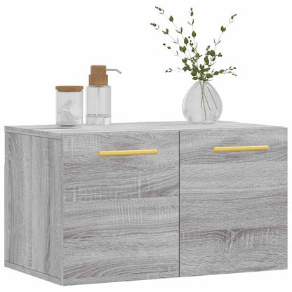 Mobile a Parete Grigio Sonoma 60x36,5x35cm in Legno Multistrato | homemem39