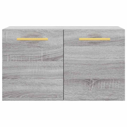 Mobile a Parete Grigio Sonoma 60x36,5x35cm in Legno Multistrato