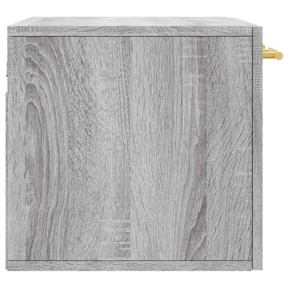 Mobile a Parete Grigio Sonoma 60x36,5x35cm in Legno Multistrato | homemem39
