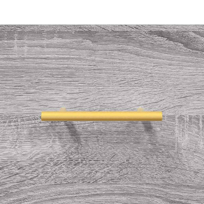 Mobile a Parete Grigio Sonoma 60x36,5x35cm in Legno Multistrato | homemem39