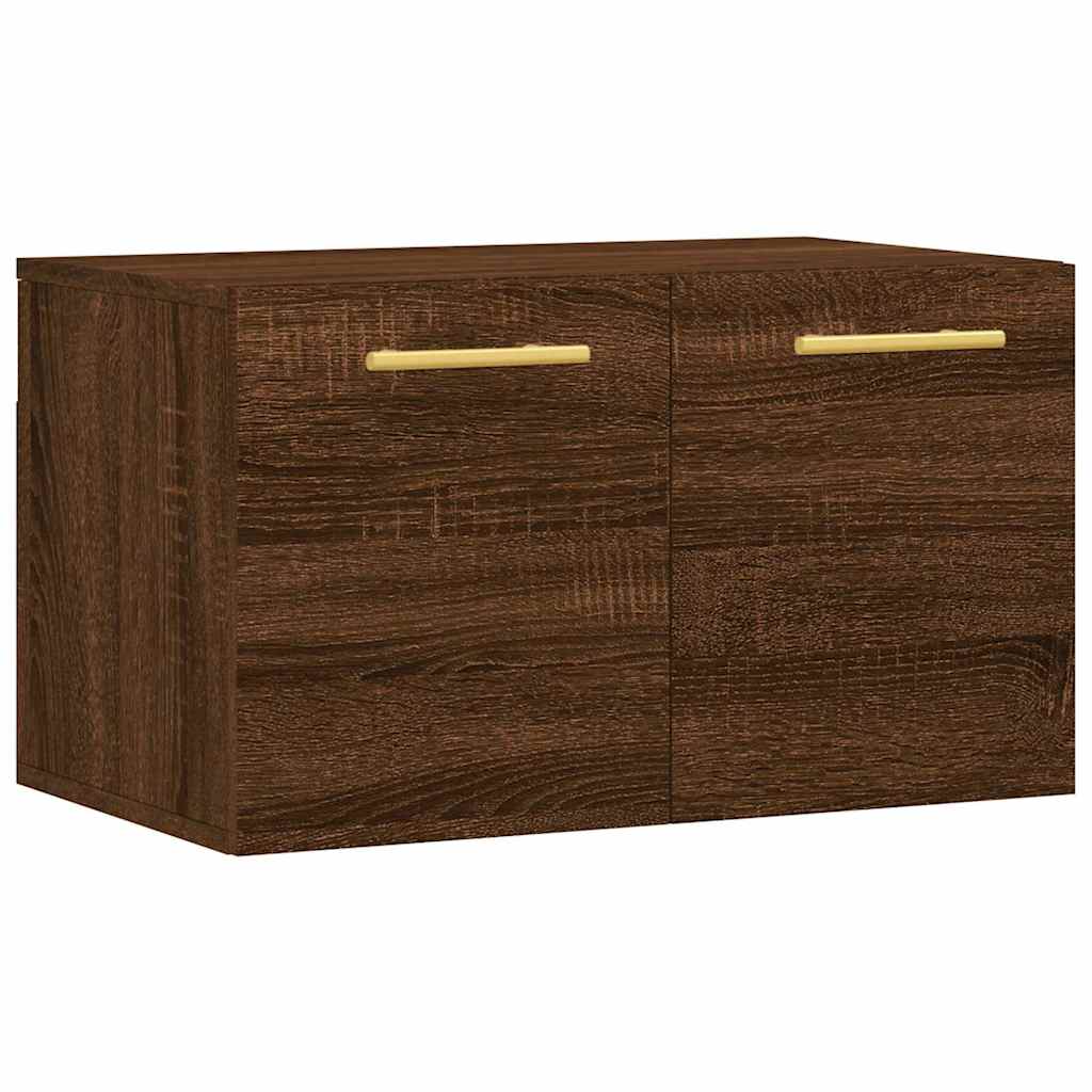 Mobile a Parete Rovere Marrone 60x36,5x35 cm Legno Multistrato | homemem39