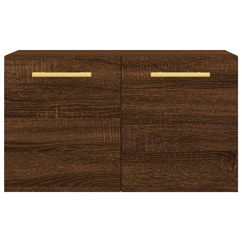 Mobile a Parete Rovere Marrone 60x36,5x35 cm Legno Multistrato | homemem39