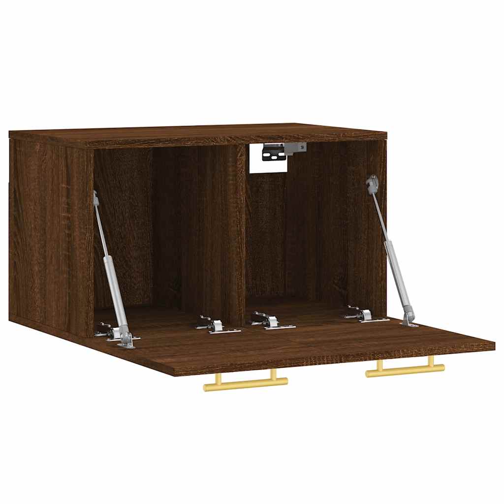 Mobile a Parete Rovere Marrone 60x36,5x35 cm Legno Multistrato | homemem39