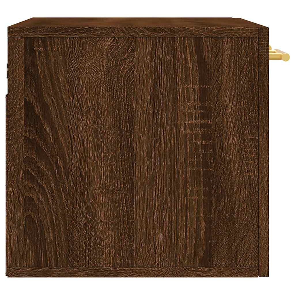 Mobile a Parete Rovere Marrone 60x36,5x35 cm Legno Multistrato | homemem39