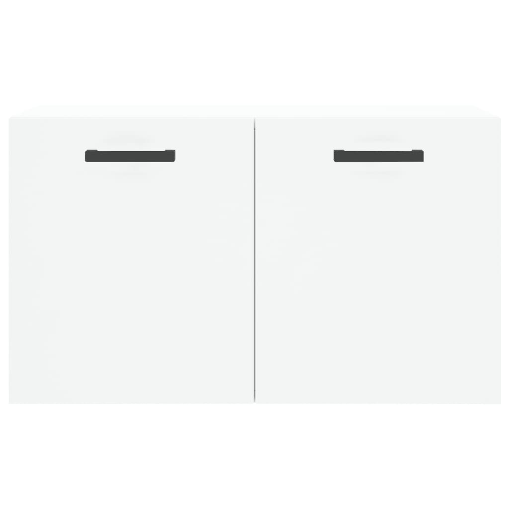 Mobile a Parete Bianco 60x36,5x35 cm in Legno Multistrato | homemem39