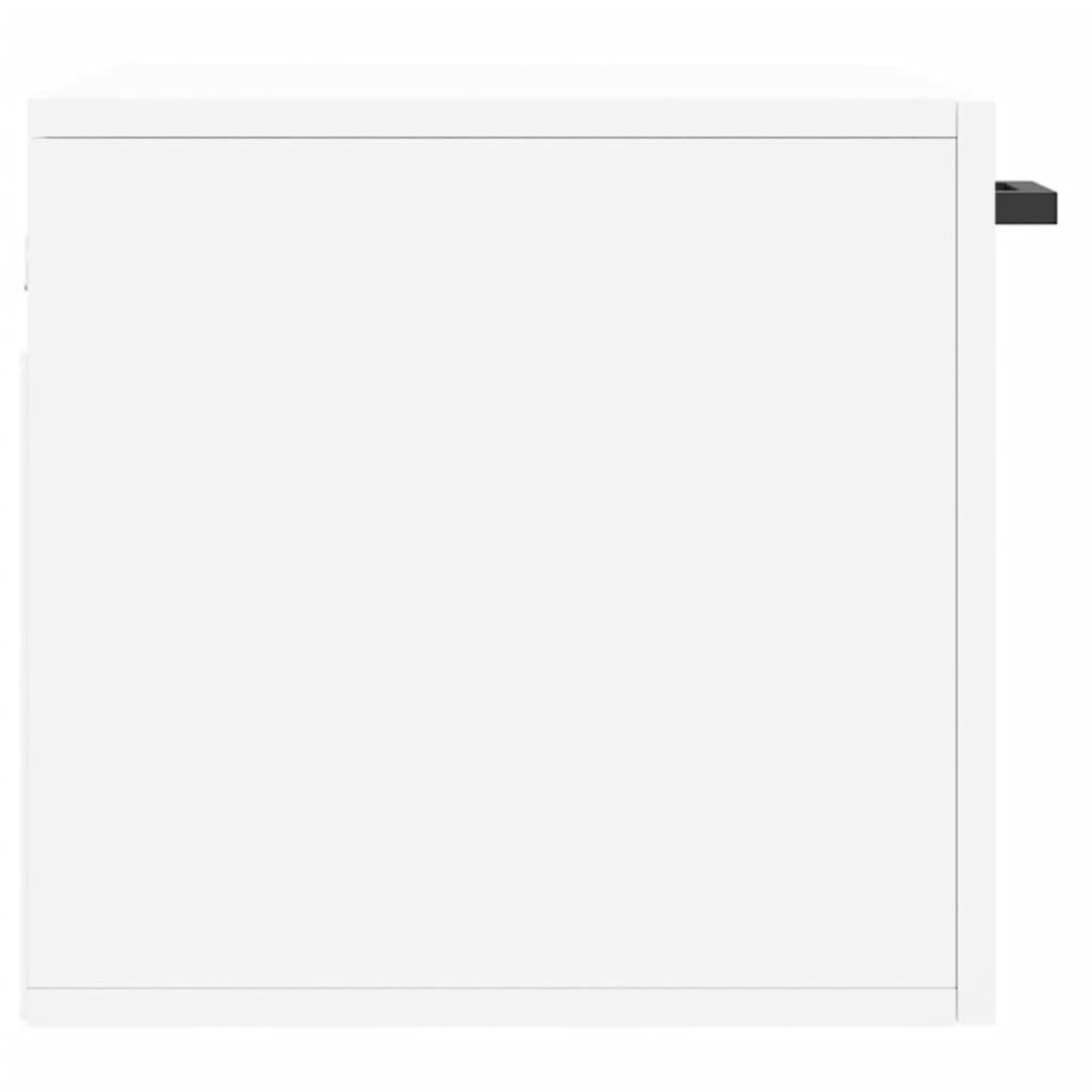 Mobile a Parete Bianco 60x36,5x35 cm in Legno Multistrato | homemem39