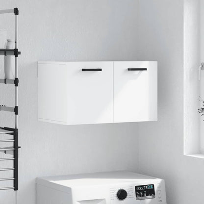 Mobile a Parete Bianco 60x36,5x35 cm in Legno Multistrato | homemem39
