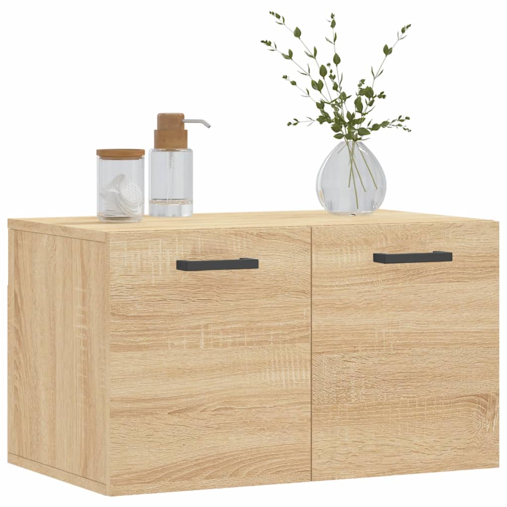 Mobile a Parete Rovere Sonoma 60x36,5x35 cm Legno Multistrato | homemem39