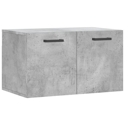 Mobile a Parete Grigio Cemento 60x36,5x35 cm Legno Multistrato | homemem39