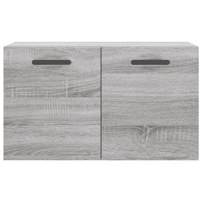 Mobile a Parete Grigio Sonoma 60x36,5x35cm in Legno Multistrato