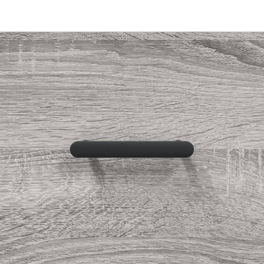 Mobile a Parete Grigio Sonoma 60x36,5x35cm in Legno Multistrato