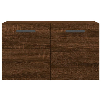 Mobile a Parete Rovere Marrone 60x36,5x35 cm Legno Multistrato