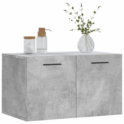 Mobile a Parete Grigio Cemento 60x36,5x35 cm Legno Multistrato | homemem39