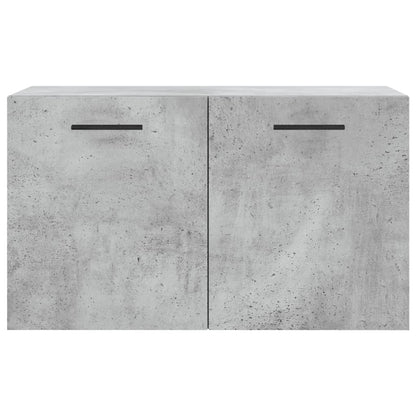 Mobile a Parete Grigio Cemento 60x36,5x35 cm Legno Multistrato | homemem39