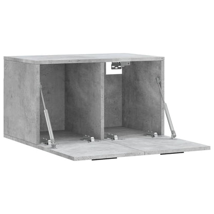 Mobile a Parete Grigio Cemento 60x36,5x35 cm Legno Multistrato | homemem39