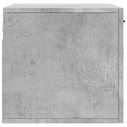 Mobile a Parete Grigio Cemento 60x36,5x35 cm Legno Multistrato | homemem39