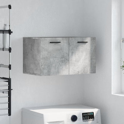 Mobile a Parete Grigio Cemento 60x36,5x35 cm Legno Multistrato | homemem39