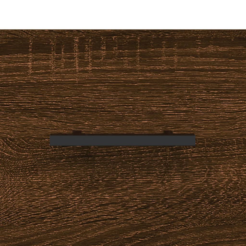 Mobile a Parete Rovere Marrone 60x36,5x35 cm Legno Multistrato