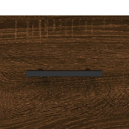 Mobile a Parete Rovere Marrone 60x36,5x35 cm Legno Multistrato