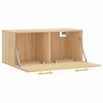 Mobile a Parete Rovere Sonoma 80x36,5x35 cm Legno Multistrato | homemem39