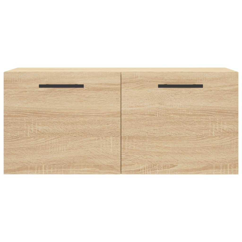 Mobile a Parete Rovere Sonoma 80x36,5x35 cm Legno Multistrato | homemem39