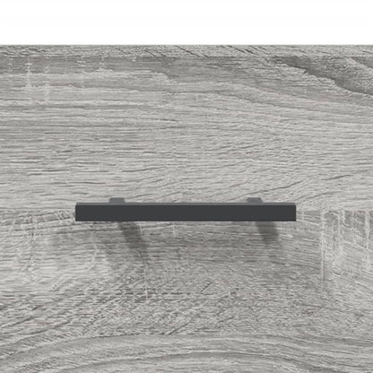 Mobile a Parete Grigio Sonoma 80x36,5x35cm in Legno Multistrato