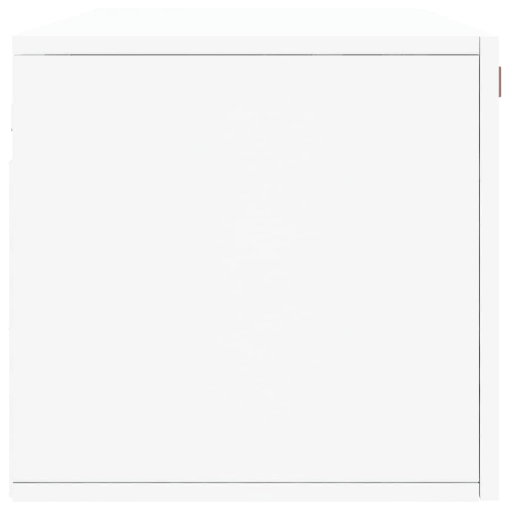 Mobile a Parete Bianco 100x36,5x35 cm in Legno Multistrato