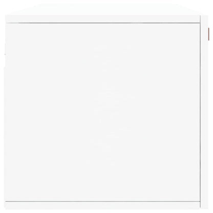 Mobile a Parete Bianco 100x36,5x35 cm in Legno Multistrato