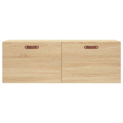 Mobile a Parete Rovere Sonoma 100x36,5x35 cm Legno Multistrato