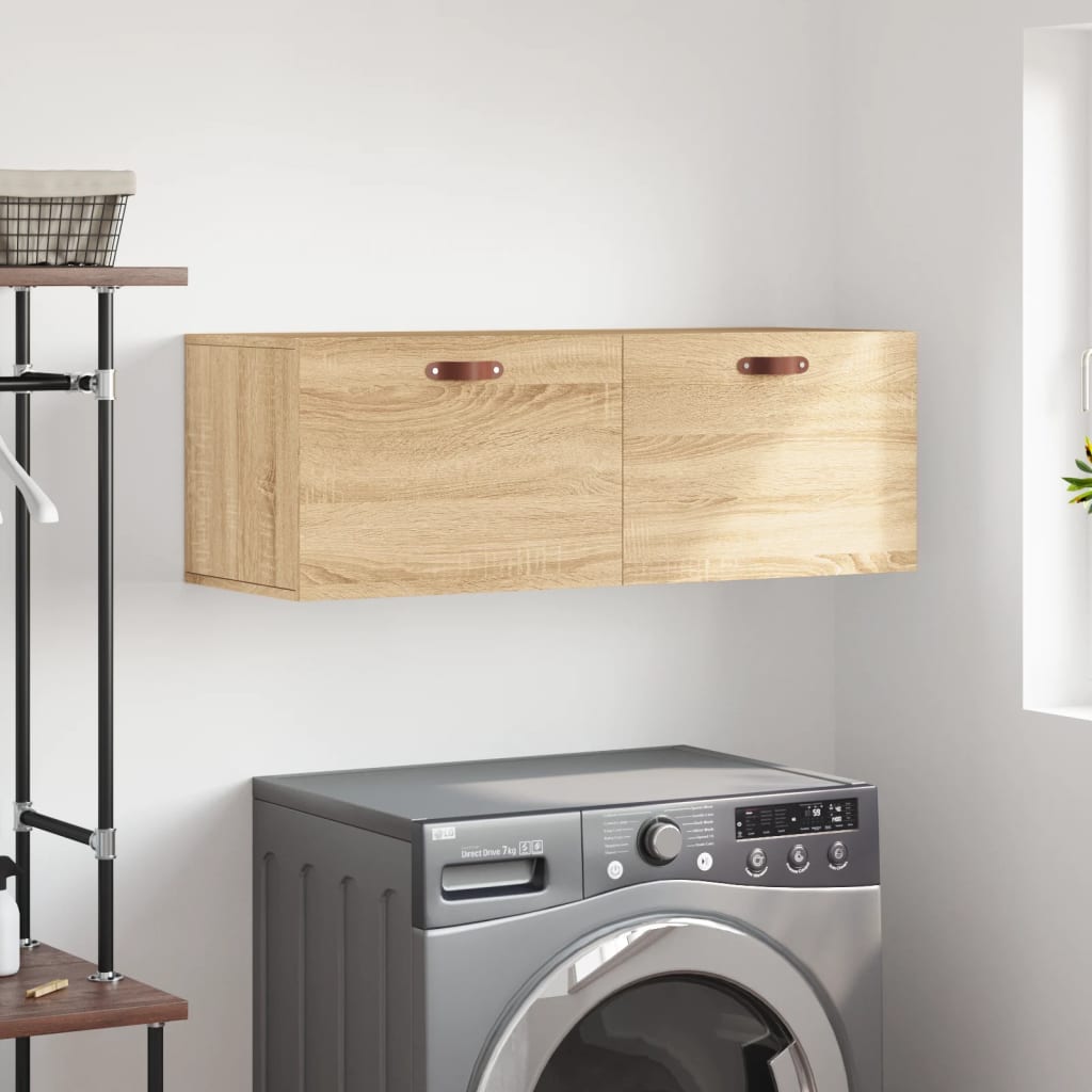 Mobile a Parete Rovere Sonoma 100x36,5x35 cm Legno Multistrato | homemem39