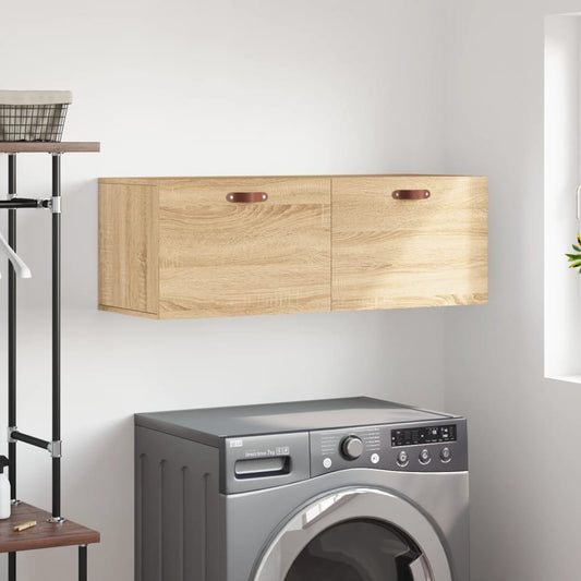 Mobile a Parete Rovere Sonoma 100x36,5x35 cm Legno Multistrato | homemem39