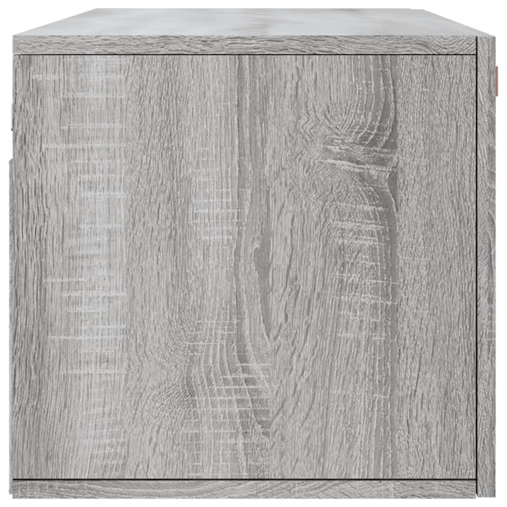 Mobile a Parete Grigio Sonoma 100x36,5x35 cm Legno Multistrato | homemem39