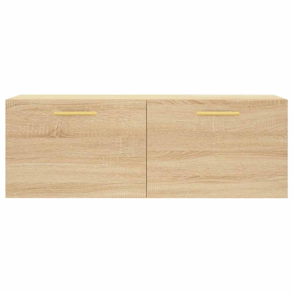 Mobile a Parete Rovere Sonoma 100x36,5x35 cm Legno Multistrato | homemem39