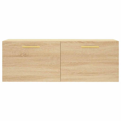 Mobile a Parete Rovere Sonoma 100x36,5x35 cm Legno Multistrato