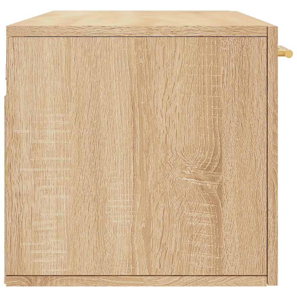 Mobile a Parete Rovere Sonoma 100x36,5x35 cm Legno Multistrato | homemem39