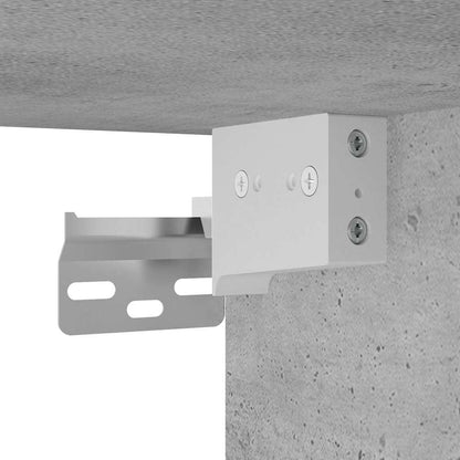 Mobile a Parete Grigio Cemento 100x36,5x35 cm Legno Multistrato | homemem39