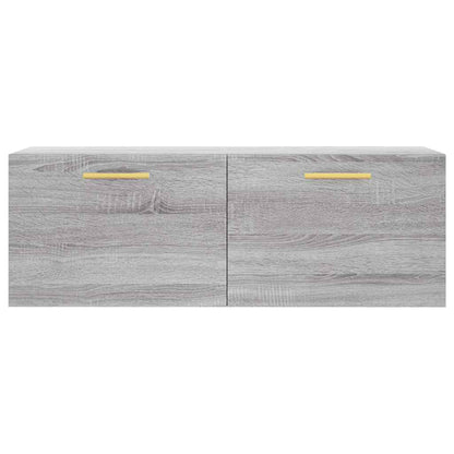 Mobile a Parete Grigio Sonoma 100x36,5x35 cm Legno Multistrato | homemem39