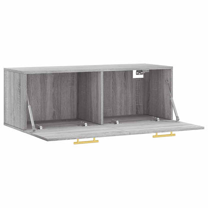 Mobile a Parete Grigio Sonoma 100x36,5x35 cm Legno Multistrato | homemem39