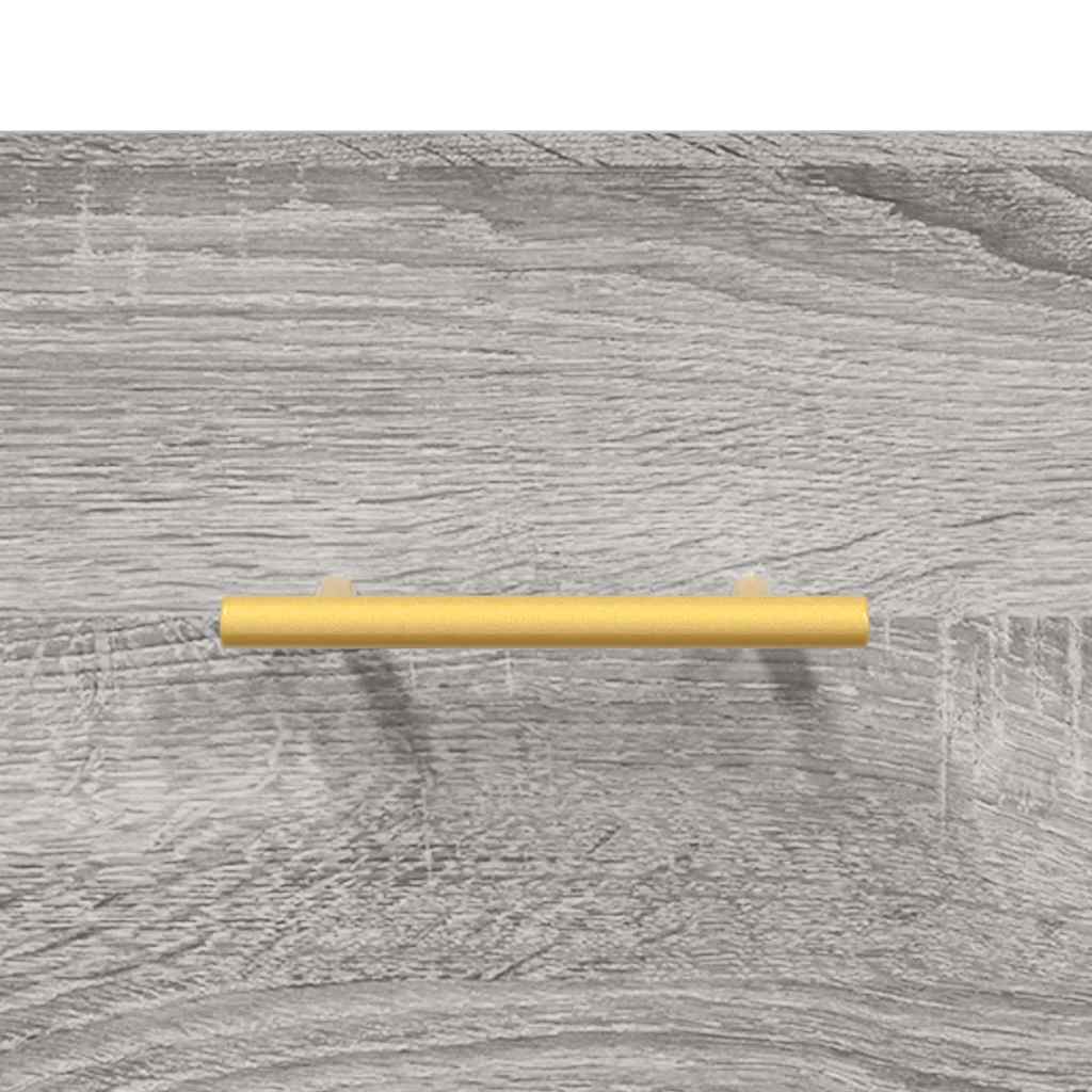 Mobile a Parete Grigio Sonoma 100x36,5x35 cm Legno Multistrato | homemem39