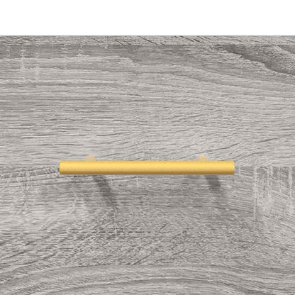 Mobile a Parete Grigio Sonoma 100x36,5x35 cm Legno Multistrato