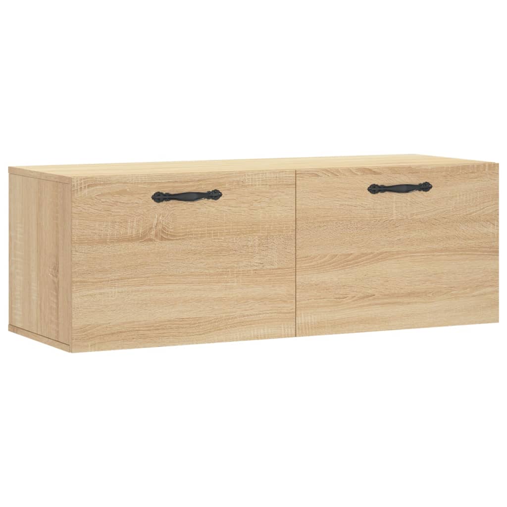 Mobile a Parete Rovere Sonoma 100x36,5x35 cm Legno Multistrato | homemem39
