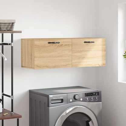 Mobile a Parete Rovere Sonoma 100x36,5x35 cm Legno Multistrato | homemem39
