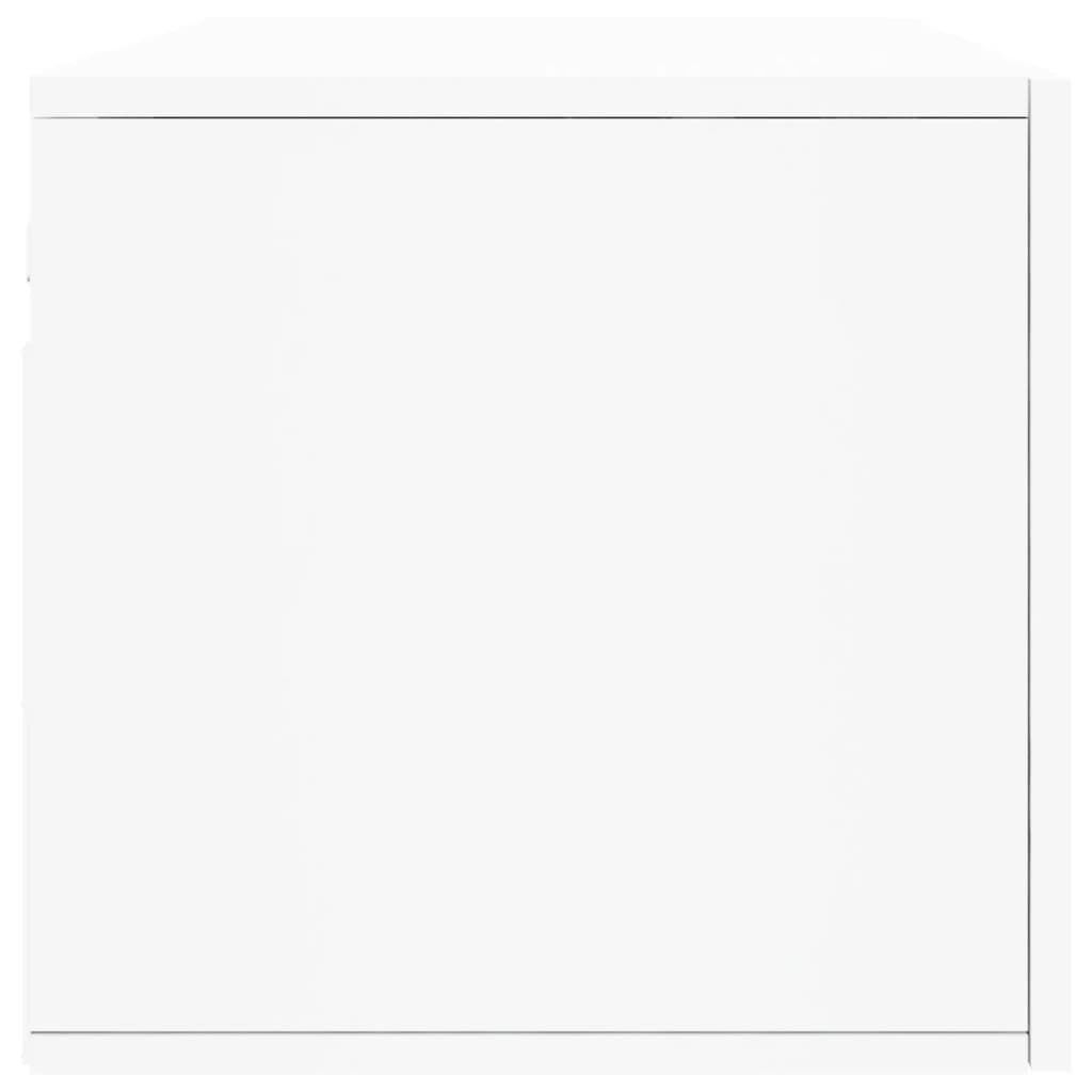 Mobile a Parete Bianco 100x36,5x35 cm in Legno Multistrato