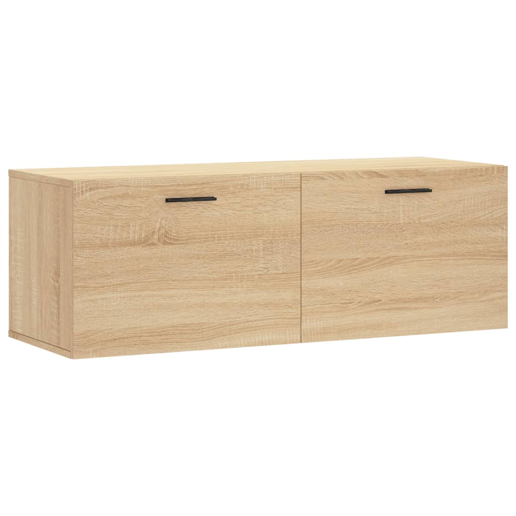 Mobile a Parete Rovere Sonoma 100x36,5x35 cm Legno Multistrato | homemem39