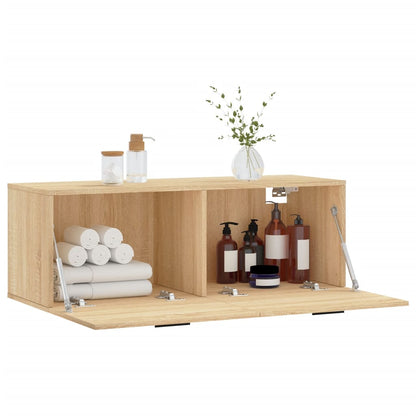 Mobile a Parete Rovere Sonoma 100x36,5x35 cm Legno Multistrato | homemem39