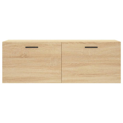 Mobile a Parete Rovere Sonoma 100x36,5x35 cm Legno Multistrato | homemem39