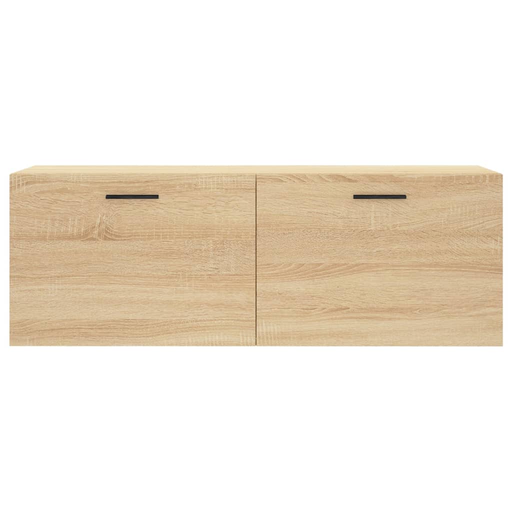 Mobile a Parete Rovere Sonoma 100x36,5x35 cm Legno Multistrato