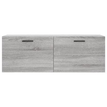Mobile a Parete Grigio Sonoma 100x36,5x35 cm Legno Multistrato | homemem39