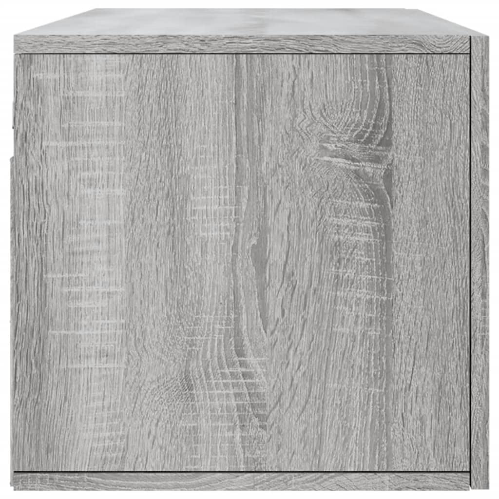 Mobile a Parete Grigio Sonoma 100x36,5x35 cm Legno Multistrato | homemem39